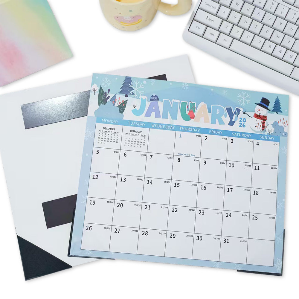 18-Month Planner Calendar for Fridge