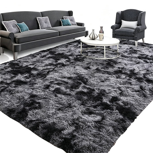 Plush Area Rug Soft Fluffy Carpet for Bedroom Living Room Dorm Room-Style 2