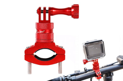 Aluminum Bike Handlebar Mount 360-degree Bicycle Mount for GoPro Hero 13 12 11