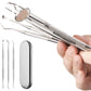 Professional Dental Tool Kit 6 Piece Stainless Steel Oral Care Set