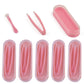 6 Pack Contact Lens Tool Kit Tweezers Inserter Remover Travel Case Set