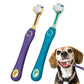 2XPet Toothbrush for Dogs and Cats 3 Sided