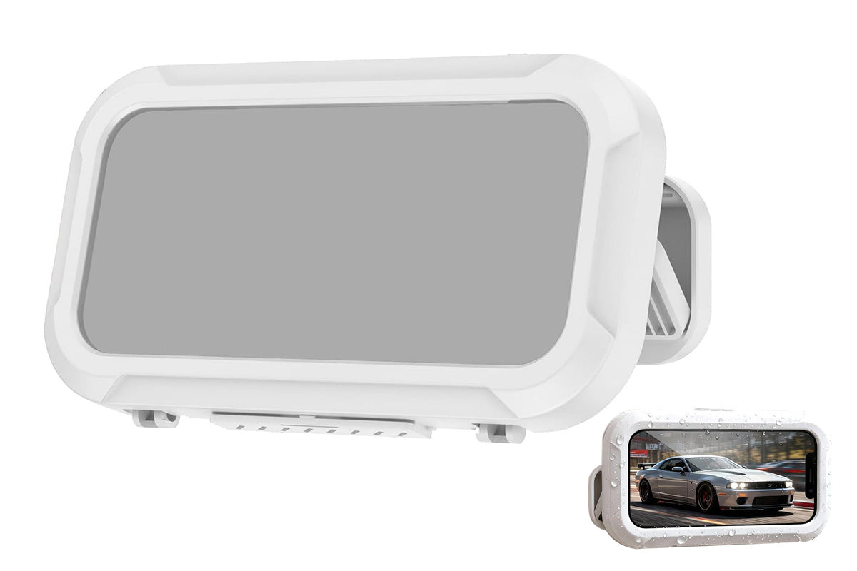 Waterproof Anti-Fog Rotating Shower Phone Holder for Bathroom Smartphone Case