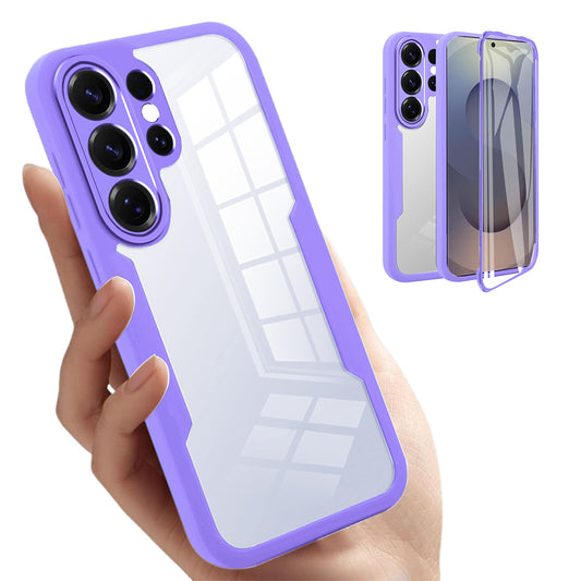 Full-Cover Protective Case Compatible With Samsung S26 Series Phones-Purple