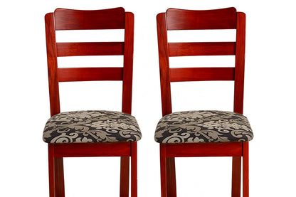 2Pcs Chair Seat Cover Stretch Chair Covers Washable Seat Cushion Slipcovers -ST1