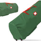 Handy Laundry Rolling Christmas Tree Storage Bag With Handle For Easy Transport-Green