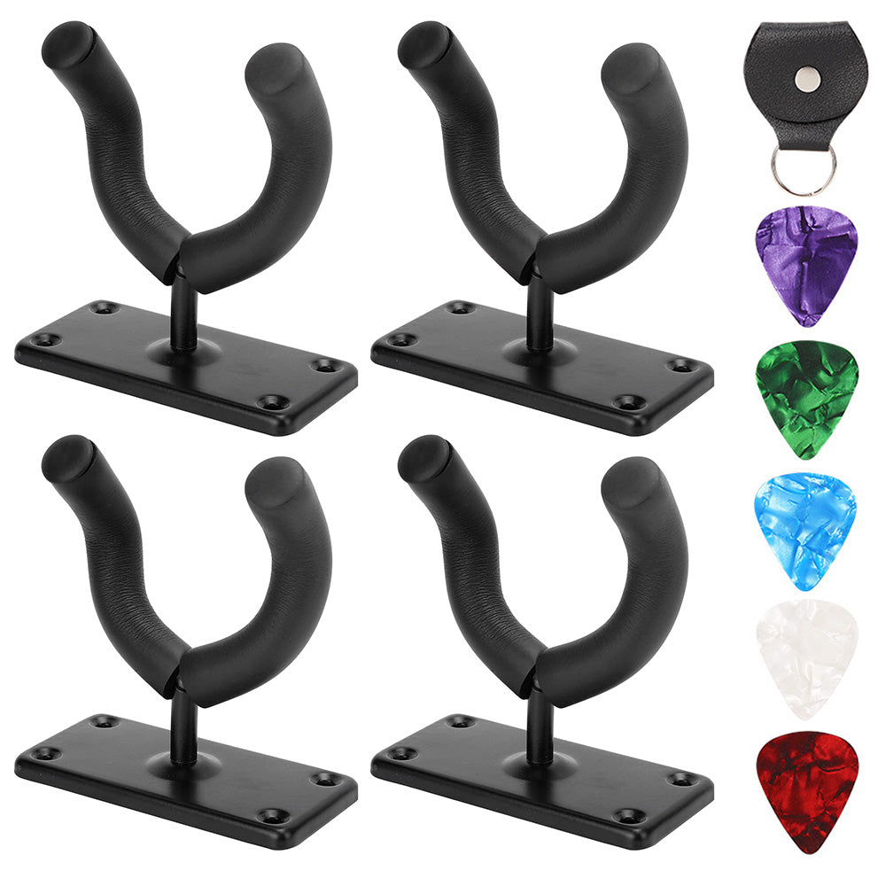 Guitar Wall Mount Holder Metal Stand for Acoustic and Electric Guitar