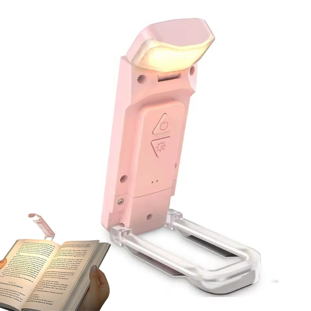 Rechargeable Clip-On Reading Light with Flexible Adjustable Arm