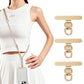 3 PCS Rotating Phone Tether Tab Stainless Steel Phone Strap Holder for most Phone Cases