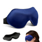 3D Full Blackout Sleep Mask Cooling Memory Foam Eye Mask Adjustable Headband
