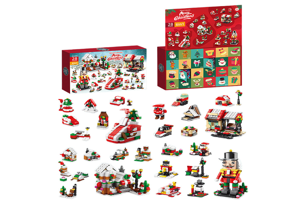Advent Calendar 2025 Christmas House Mini Building Set