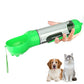 4 in 1 Pet Feeder Dog Cat Puppy Water Bottle Cup with Poop Bag Holder for Yorkie