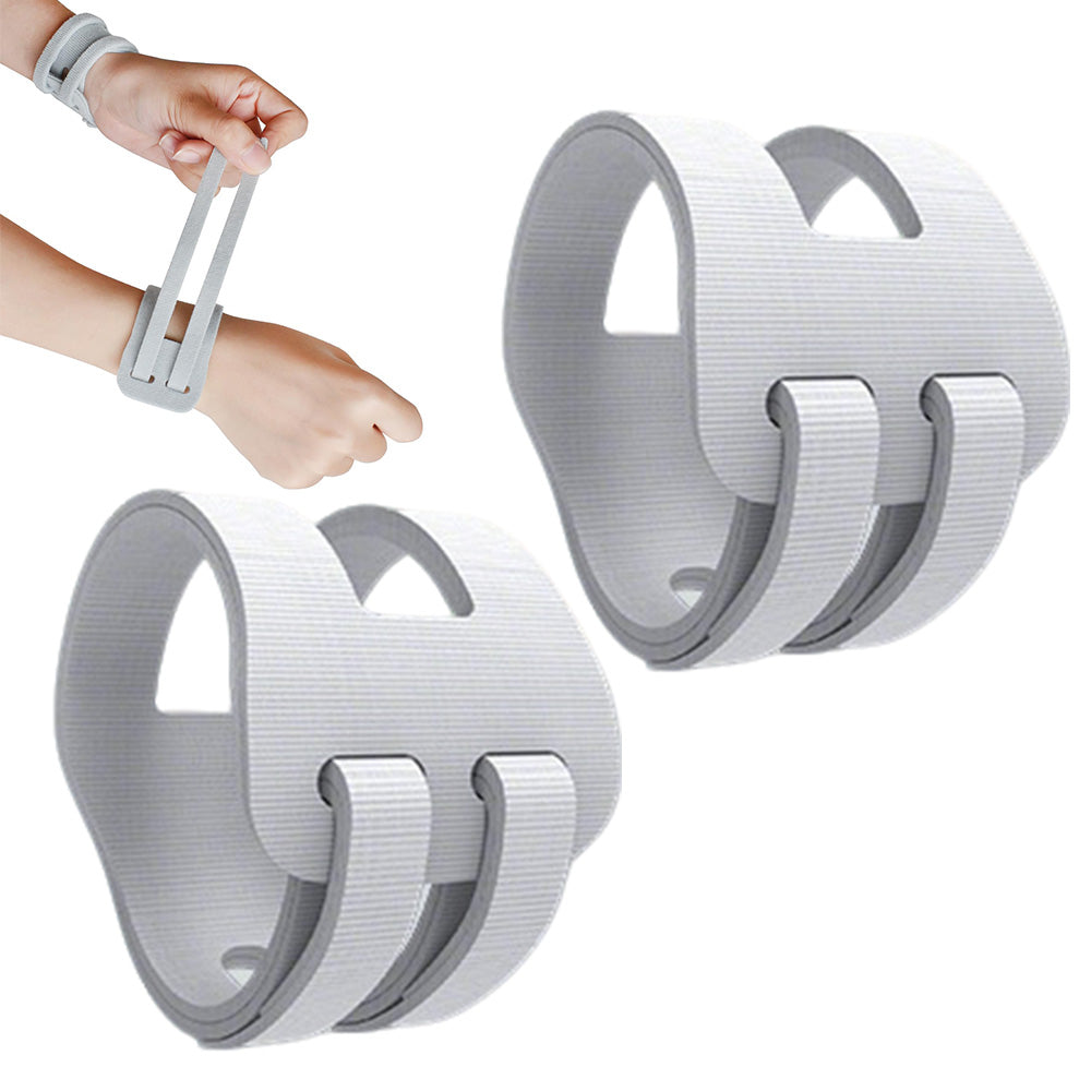 2 Pack Adjustable Wrist Support Breathable Sports Wrist Wrap for Yoga, Fitness, Gym, and Daily Activities