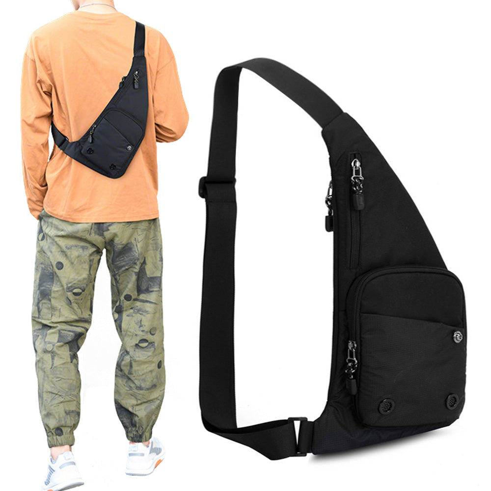 Chest Sling Bag Unisex Large Capacity