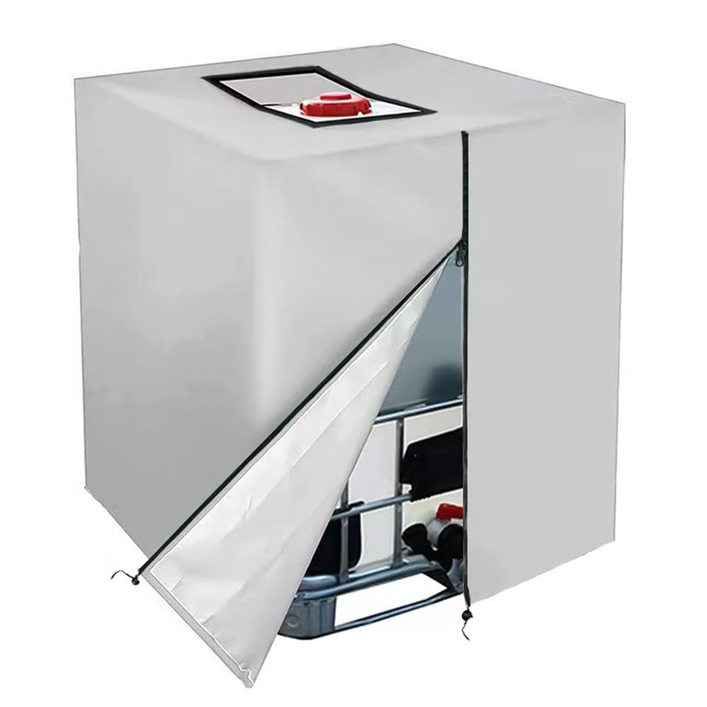 420D Oxford Fabric Cover for 1000L IBC Water Tank with Zipper