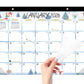 Desk Calendar 18-Month from 2026 Jan- 2027 June with Corner Protectors for Office