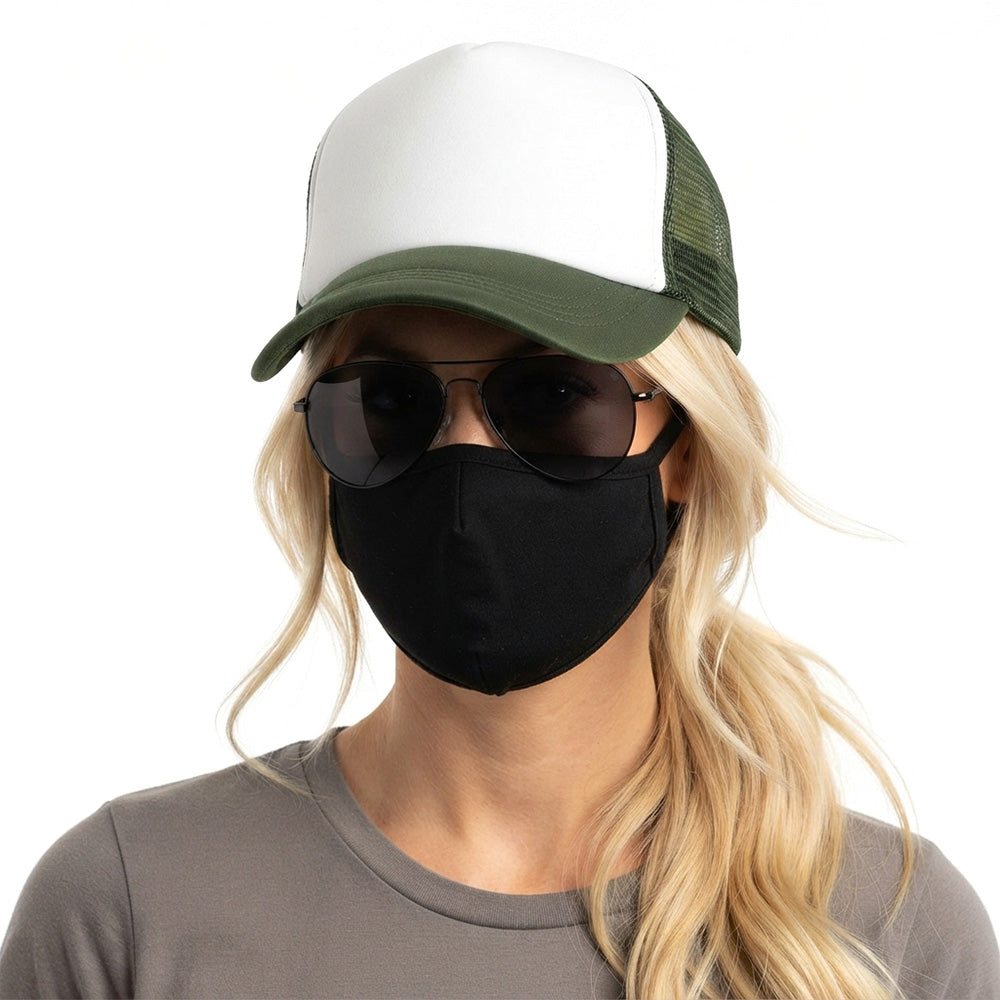 Comfortable Adjustable Baseball Cap with Breathable Mesh Trucker Hat for Outdoor