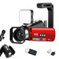 4K Video Camera Camcorder 64MP Vlogging Camera With 28X Digital Zoom for YouTube