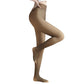 Sheer Tights Plus Size Winter Thermal Pantyhose Bare Legs Illusion Warm-Coffee