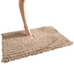 Chenille Fabric Bathroom Rugs Mat With Non Slip Rubber Backing Home Decor Accessories