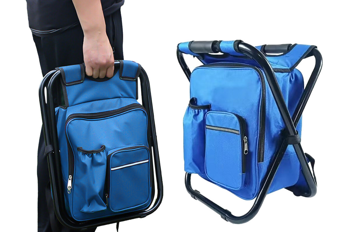 Portable Cooler Stool Multi-Function Folding Fishing Chair