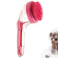 2 In 1 Dog Bath Brush With Built In Shampoo Dispenser Dog Shampoo Brush Bubble Maker