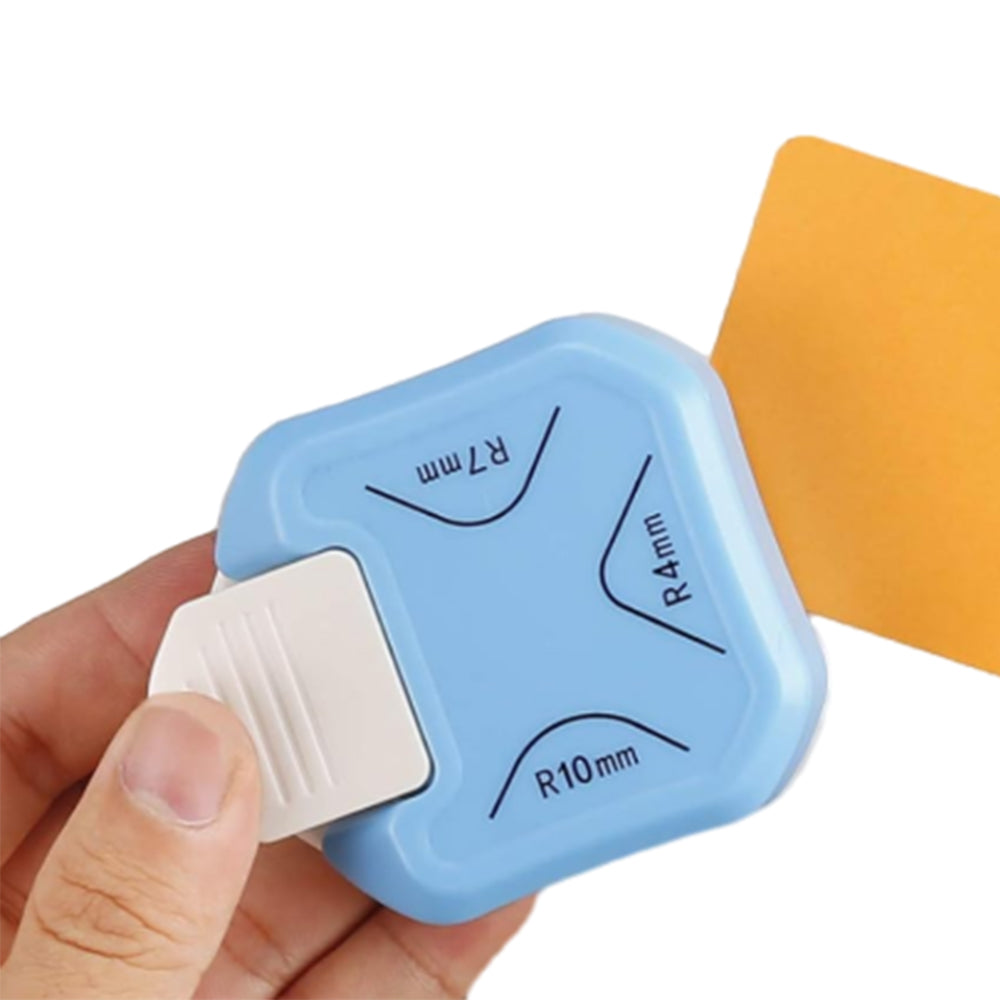 Paper Puncher for Arts Cardmaking 3-in-1 Paper Round Corner Edges Punch Card Scrapbooking Tool