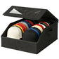Large Capacity Hat Organizer Box Holds 30 Hats for Baseball Cap Wide Brim Cap