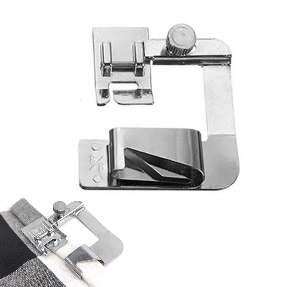 Rolled Hem Presser Foot Stainless Steel Sewing Machine Hemmer Foot