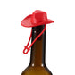 Western Cowboy Hat Silicone Wine Bottle Stopper Champagne Sealer