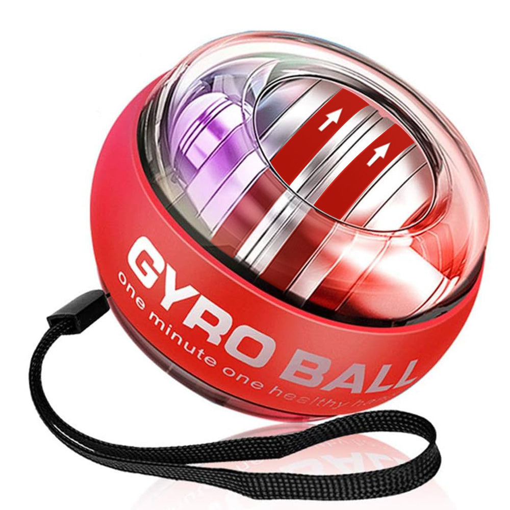 6 Colors LED Gyroscope Wrist Exercise Ball Strength Trainer Muscle Training