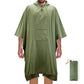 3 in 1 Portable Rain Poncho Waterproof Lightweight Emergency Raincoat with Pocket