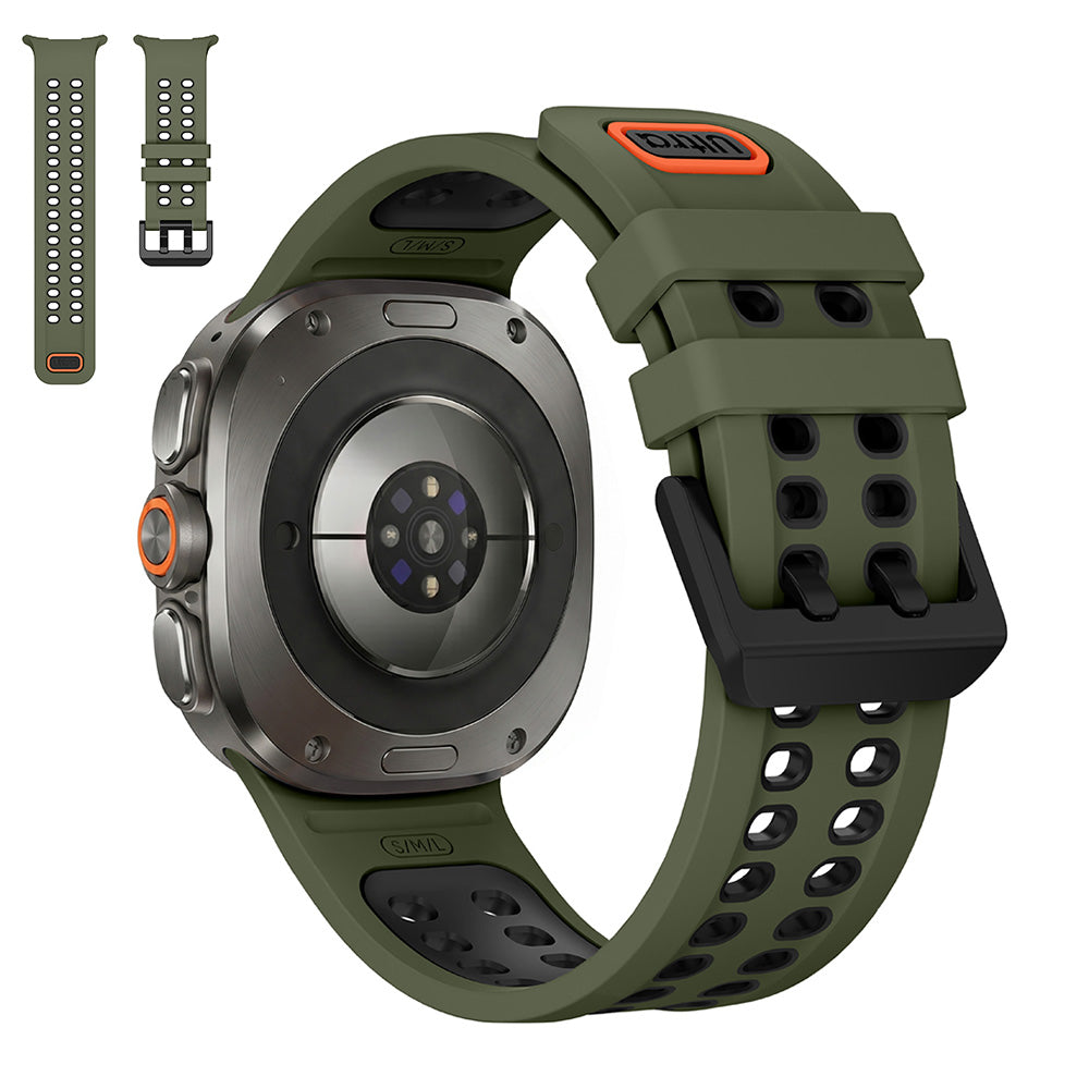 Silicone Watch Band for Samsung Galaxy Watch Ultra2 Ultra 2025 47mm
