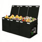 Foldable Toy Storage Organizer Box with Lid and Dividers