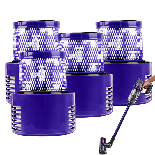 4XWashable Pre Motor Filter Compatible with Dyson V10 SV12 Vacuum