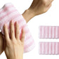 2Pcs Adult Exfoliating Washcloth Ultra-Long Back Scrubber for Shower Bath-Black