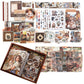 Vintage Scrapbook Kit Bullet Junk Journal Kit with Journaling and Scrapbooking Supplies