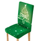 Christmas Chair Cover Slipcover for Dining Chairs for Christmas Parties and Holiday Decor