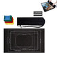 1500PCS Jigsaw Roll Mat Puzzle Storage Saver Pad With Sorting Trays