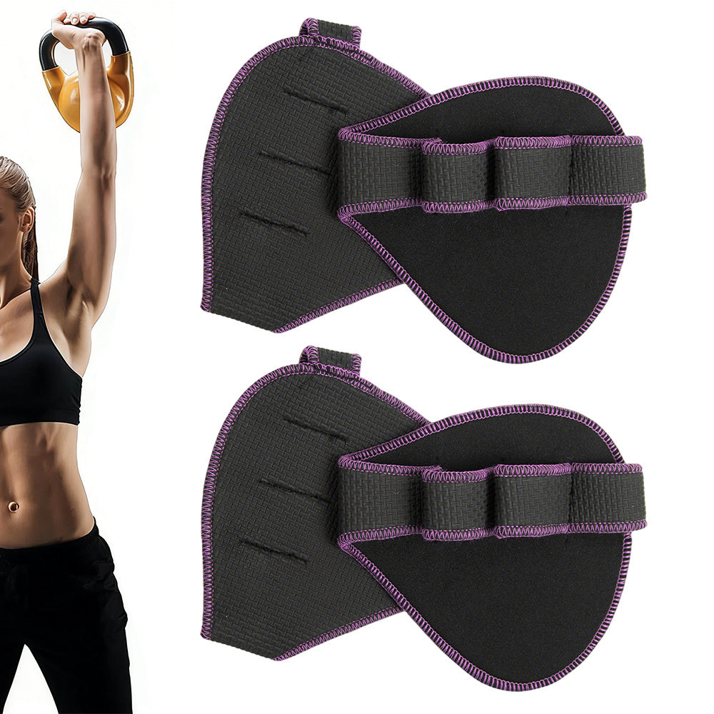 2XFour Finger Gym Palm Grip Gloves Non Slip Weight Lifting Gloves for Men And Women