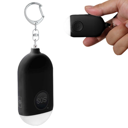 Rechargeable Personal Security Alarm Keychain With LED 130dB Self-Defense Alarm