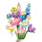 888PCS Botanical Collection Building Block Toy Flower Bouquet Building Set