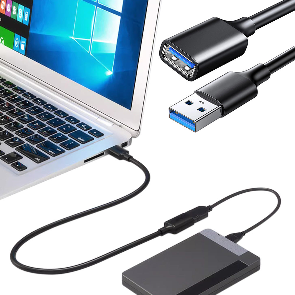 USB 3.0 Type A Male to Female Extension Cable 5Gbps in 1m 3m 5m Lengths