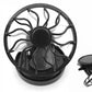 Solar Powered Clip-on Hat Fan for Outdoor Activities