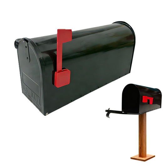 Metal Mailbox for Yard and Garden Weather Resistant Windproof and Anti Rust