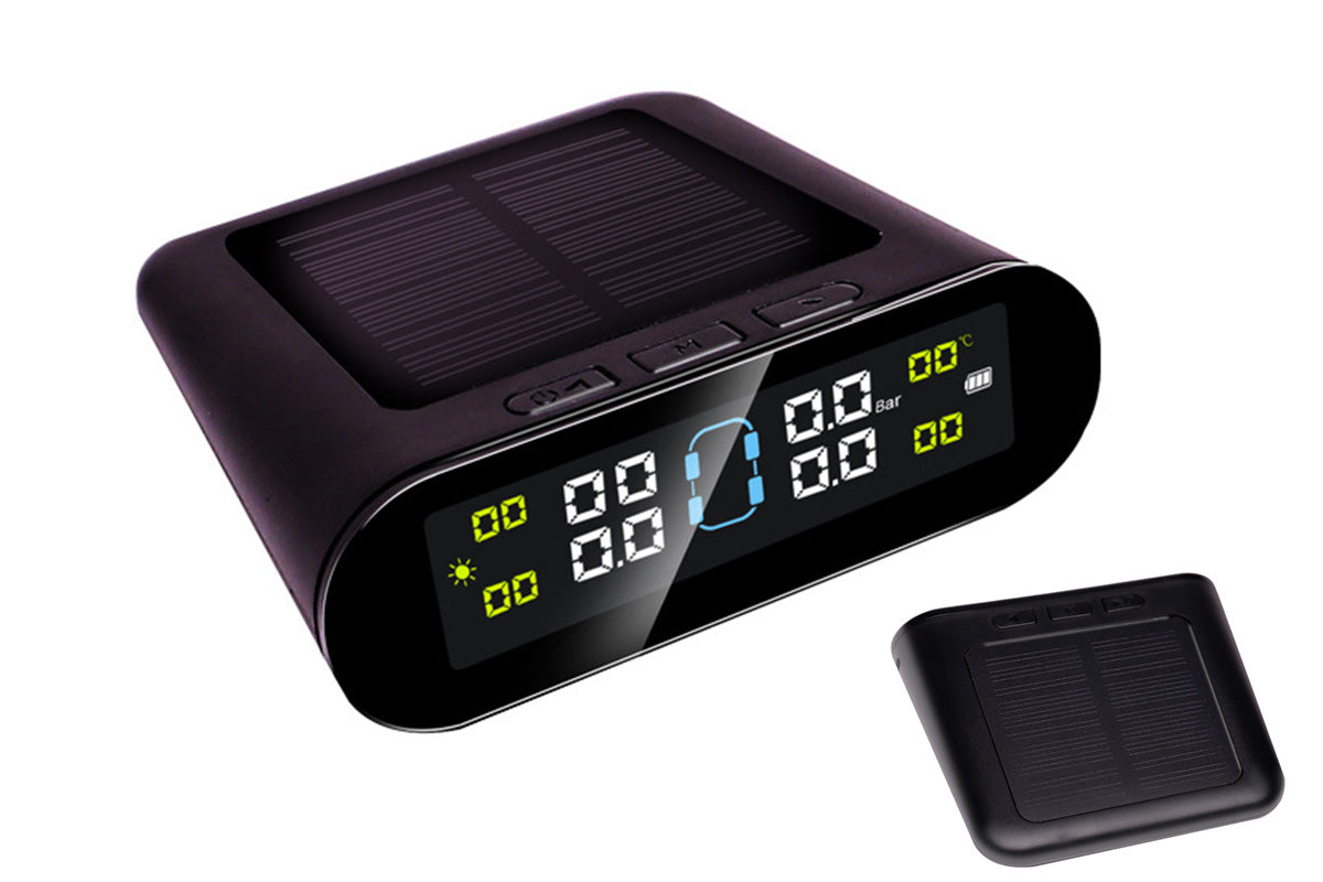 Solar Powered Wireless Tire Pressure Monitoring System