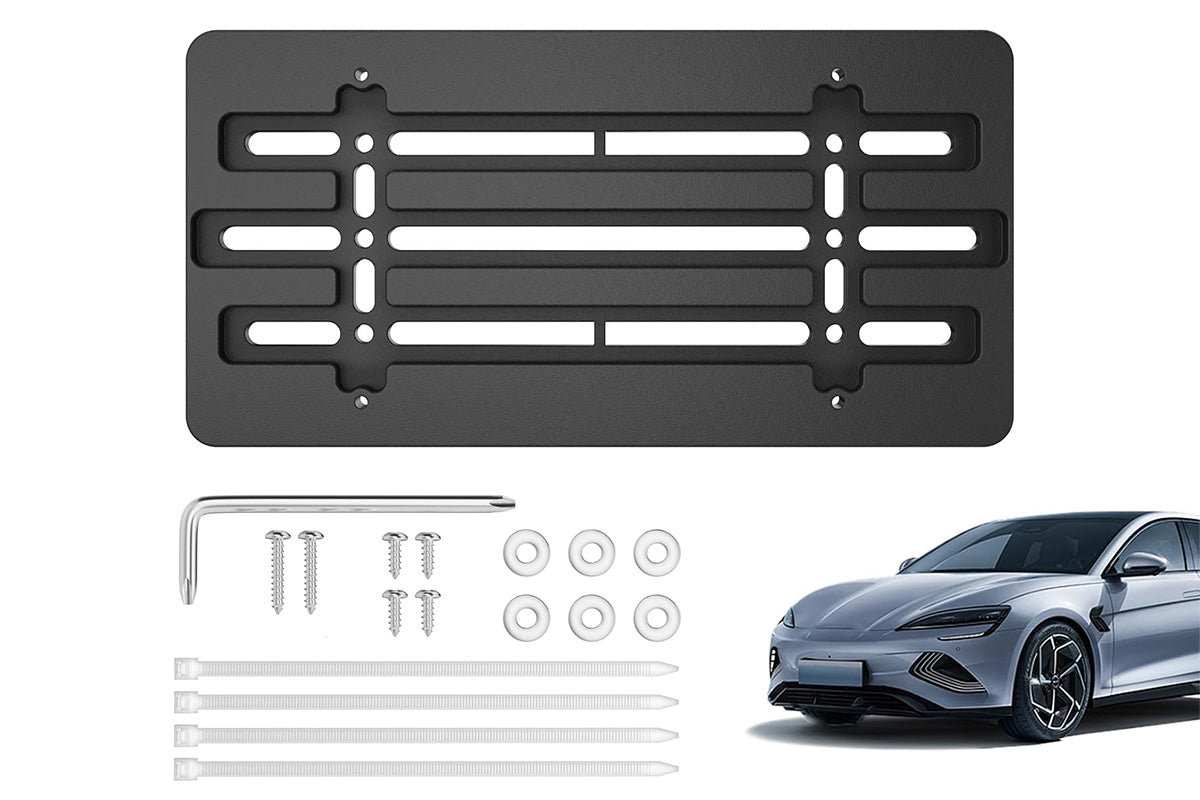 Universal Front License Plate Bracket Mounting Kit for Car Truck SUV