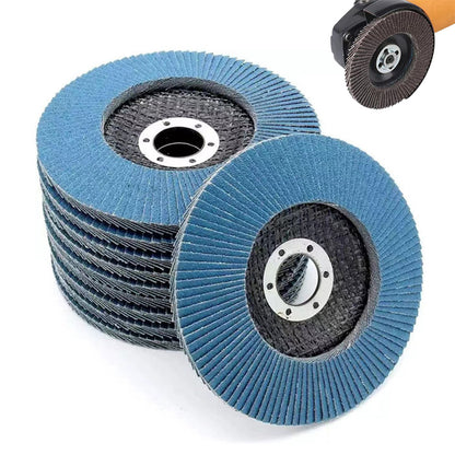 10 PCS 125mm Flap Discs Aluminum Grinding Discs for Angle Grinder to Sanding Grinding Metal Wood