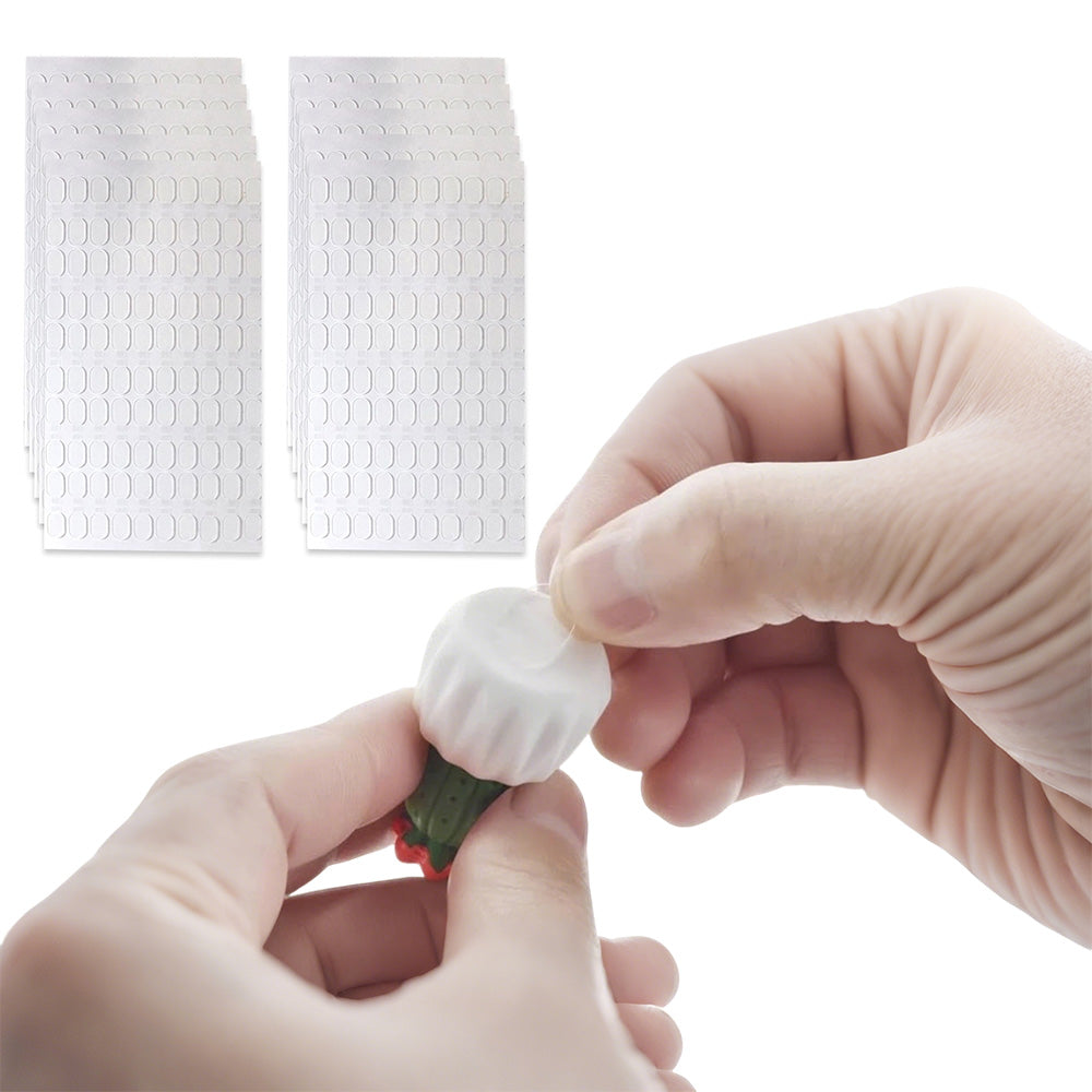 10 Sheets Nano Invisible Double Sided Adhesive Tape Transparent Removable Strong Sticker for Home Car Decoration Fixing
