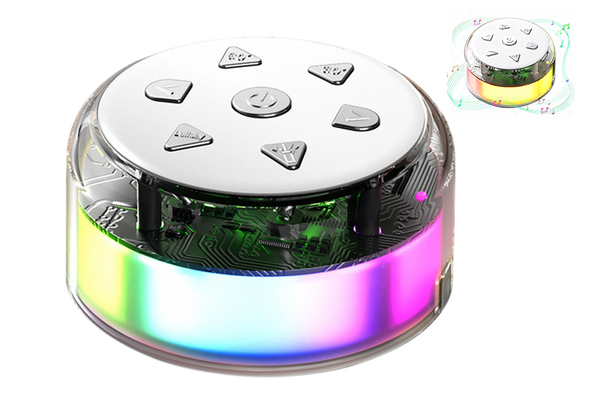 Portable White Noise Machine for Sleeping with Night Light Bluetooth Speaker Sleep Timer